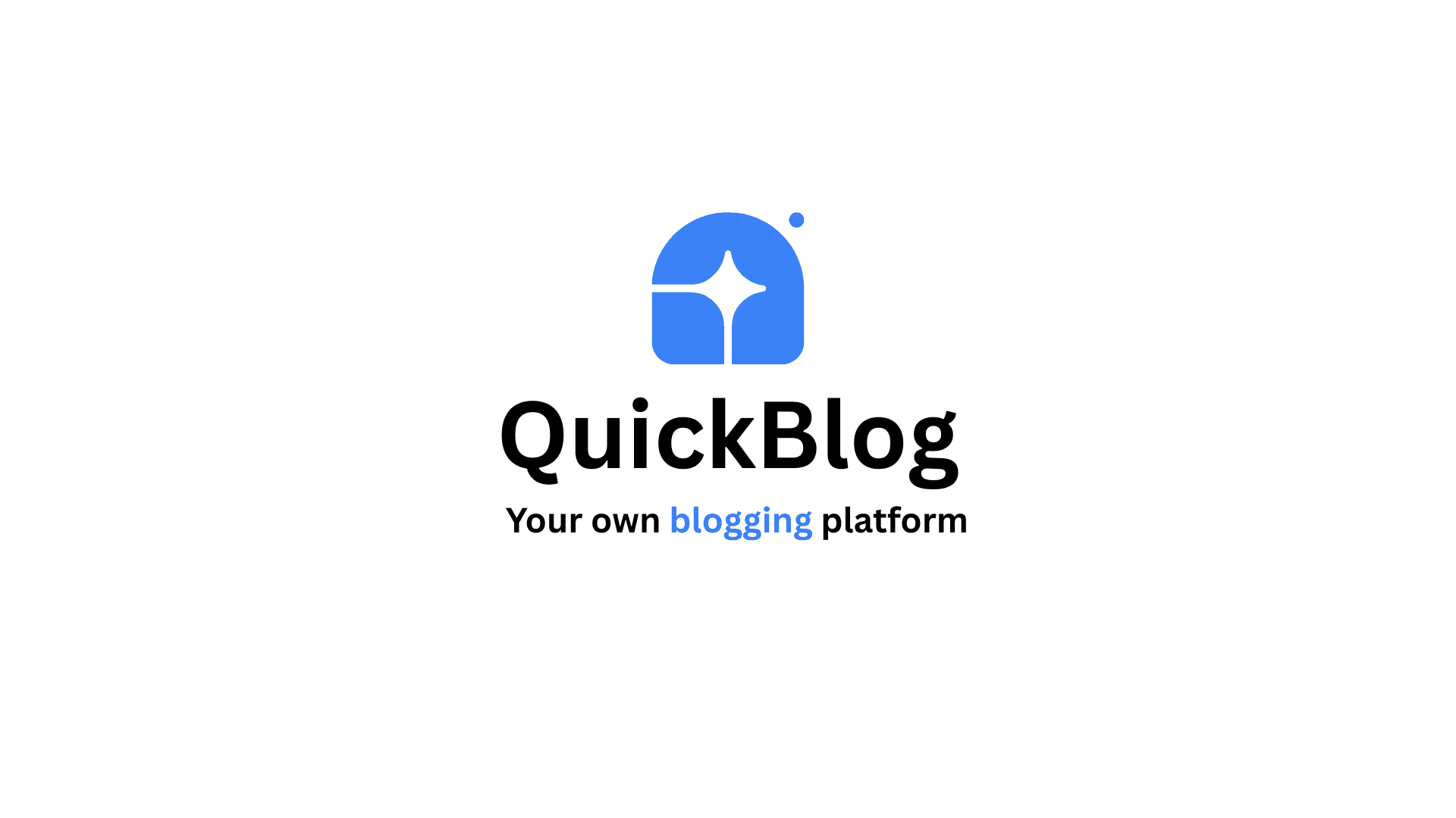 QuickBlog screenshot